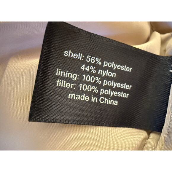 Lane Bryant Prima Puffer Plus 18/20 Gold Frappe Hood Packable Stretch Warm - Picture 5 of 9